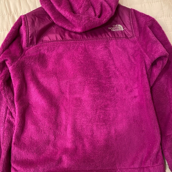 North Face Pink Fleece Zip Up - Picture 5 of 6